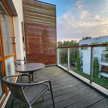 Nadmorski Dwor Modern Apartmán Gdaňsk