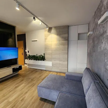 Nadmorski Dwor Modern Apartmán Gdaňsk